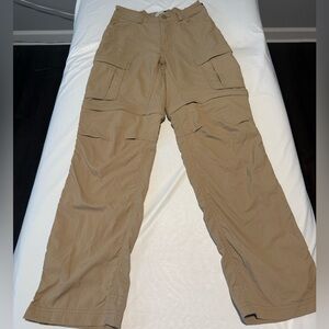 REI mens hiking zipper off pants